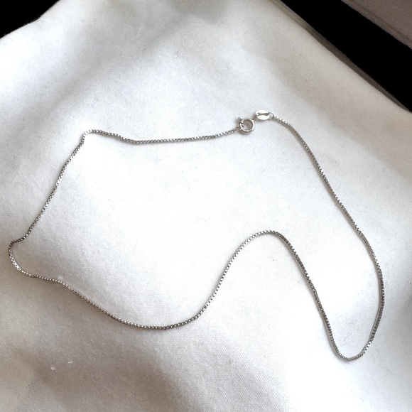 ✨Vintage Italian FNA .925 Sterling Silver Chain Necklace / Bracelet or Anklet✨ - Picture 5 of 16